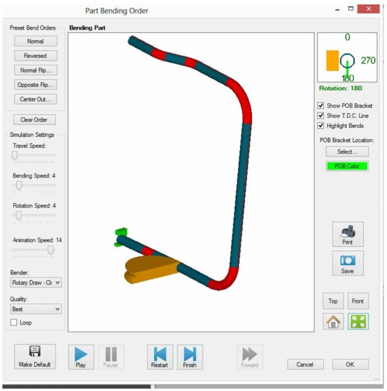 Bending Simulation