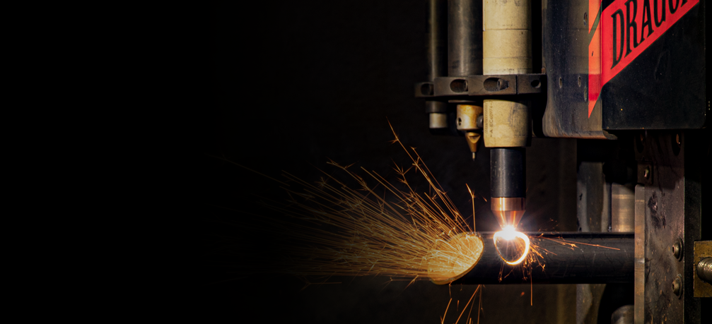 Bend-Tech Dragon plasma cutting
